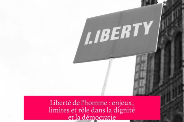 Liberté de l'homme : enjeux, limites et rôle dans la dignité et la démocratie